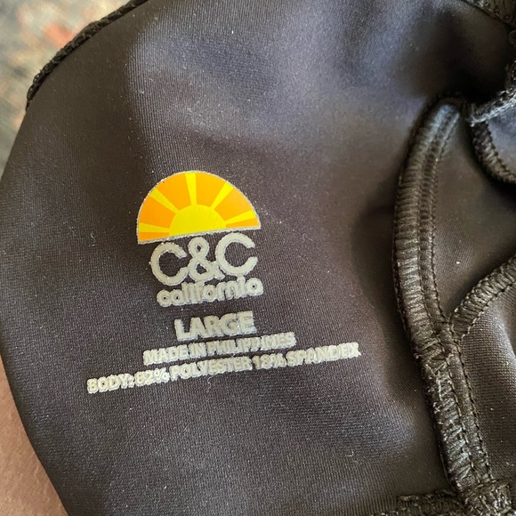 ☀️C&C California Black Sports Bra - Picture 9 of 9